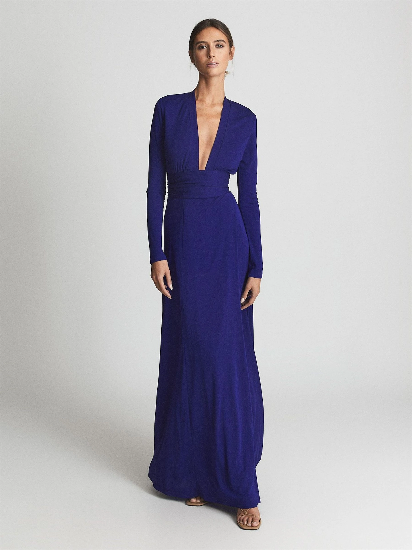 BAILEY Plunge Neck Maxi Dress, €136, Reiss