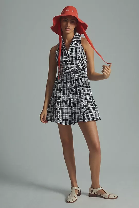 Maeve Plaid Midi Shirtdress, €165, Anthropologie