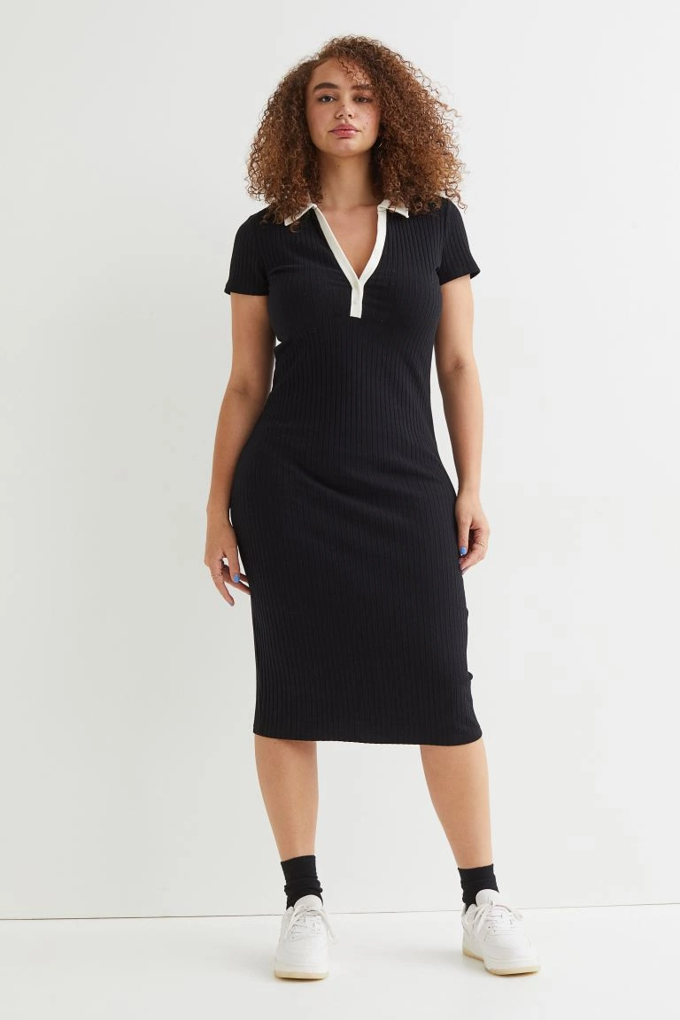 Collared Dress, €17.99, H&M+
