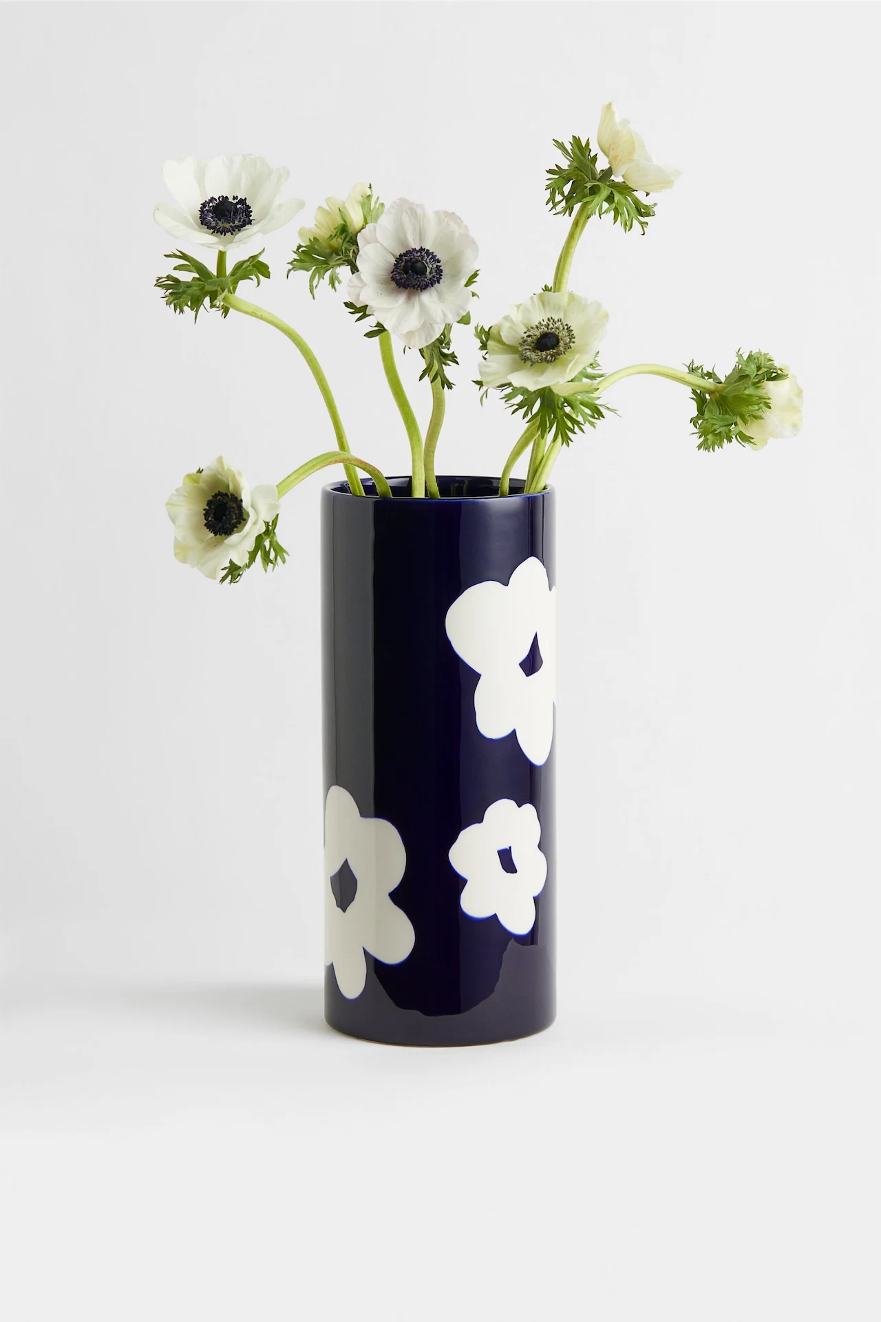 Floral-patterned Earthenware Vase, €49.99, H&M