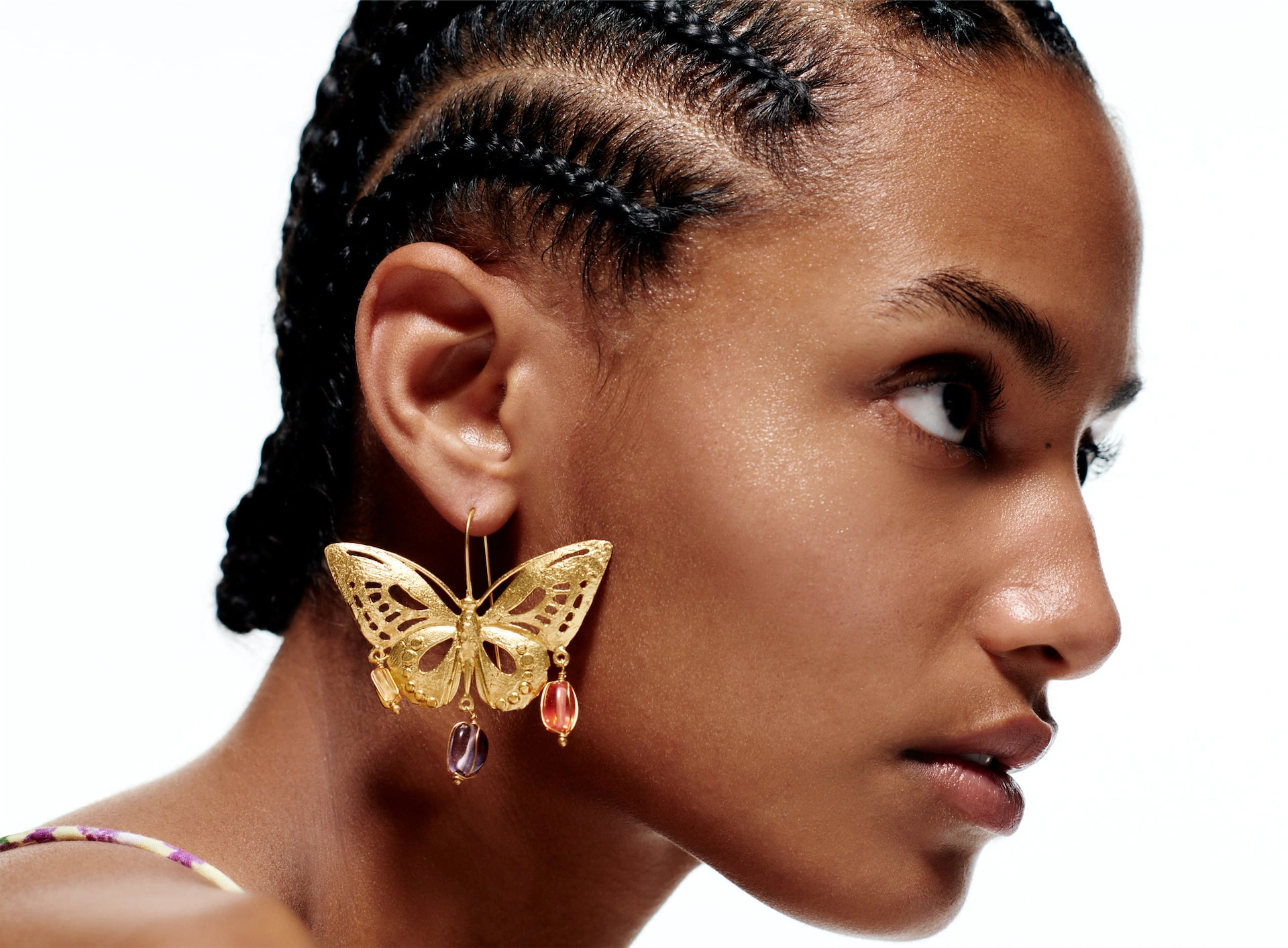 Maxi Butterfly Earrings, €12.95,Zara