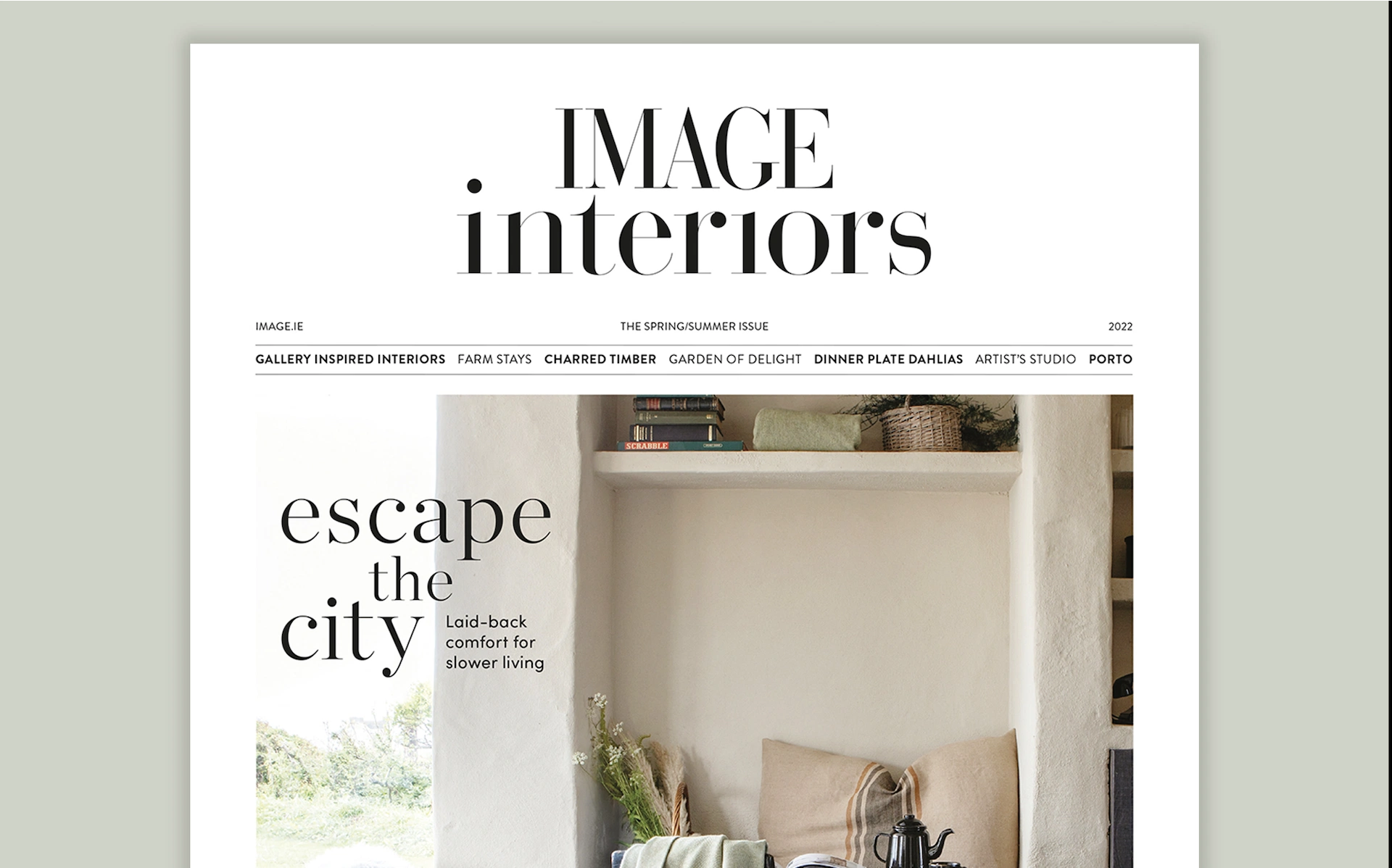 First look at the spring/summer issue of IMAGE Interiors