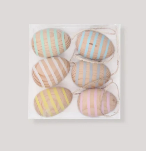 Set of 6 Pastel Eggs, €7, Anthropologie