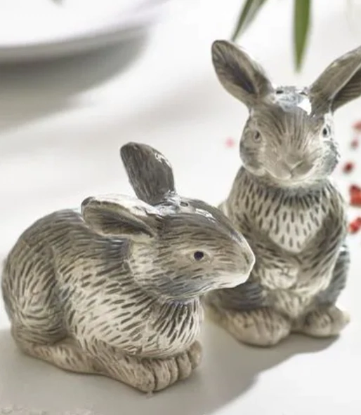Rabbit Salt & Pepper Set, €13, Next