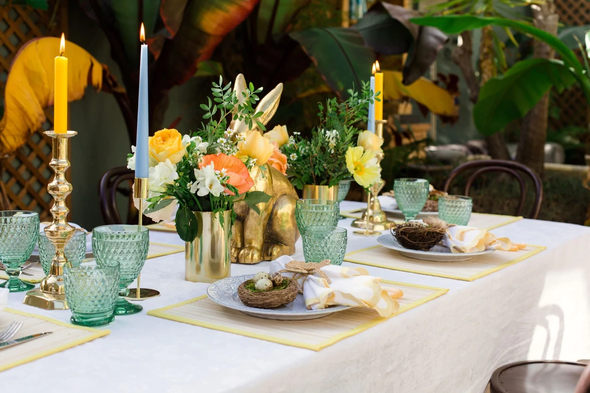 Linen/Cotton Tablecloth, €160, The Designed Table