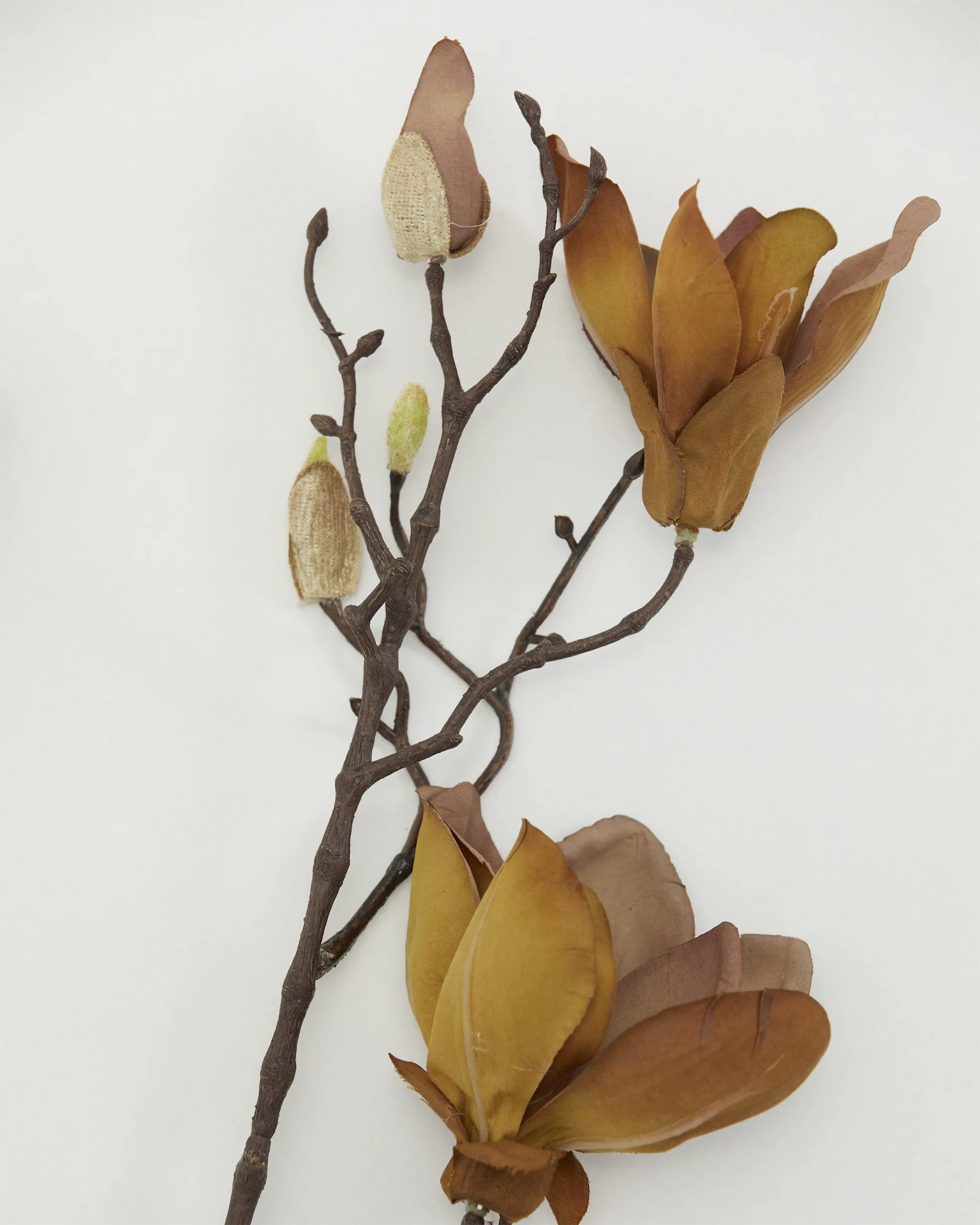 Brown Magnolia faux flower, €21