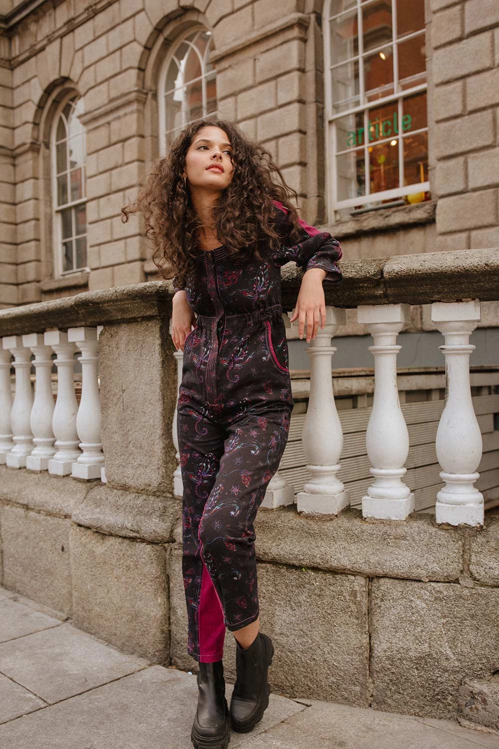 Alice Jumpsuit in Black, €259, FéRí