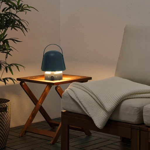 Vappeby outdoor lamp/speaker, €60, Ikea