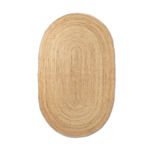 Eternal Oval Jute Rug, €186.31, Maven