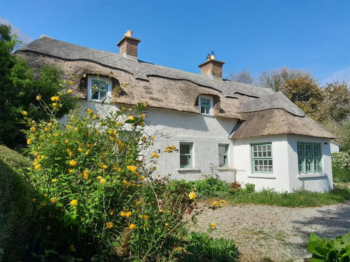 This charming thatched cottage is on the market for €375,000