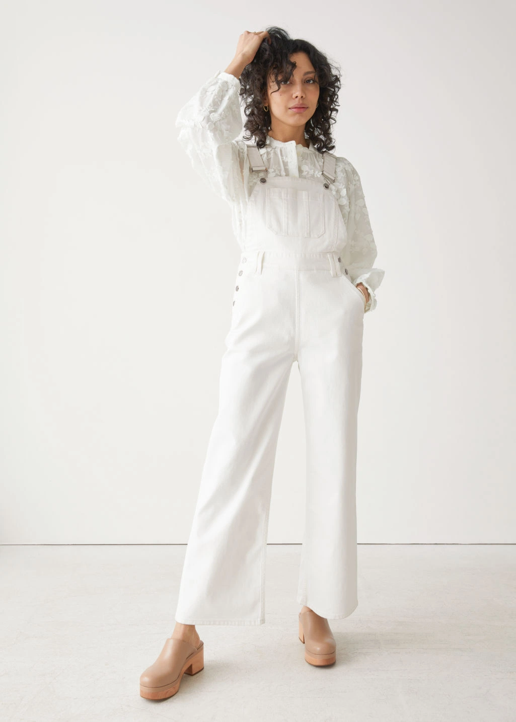 Relaxed Denim Dungarees, €77, &Other Stories