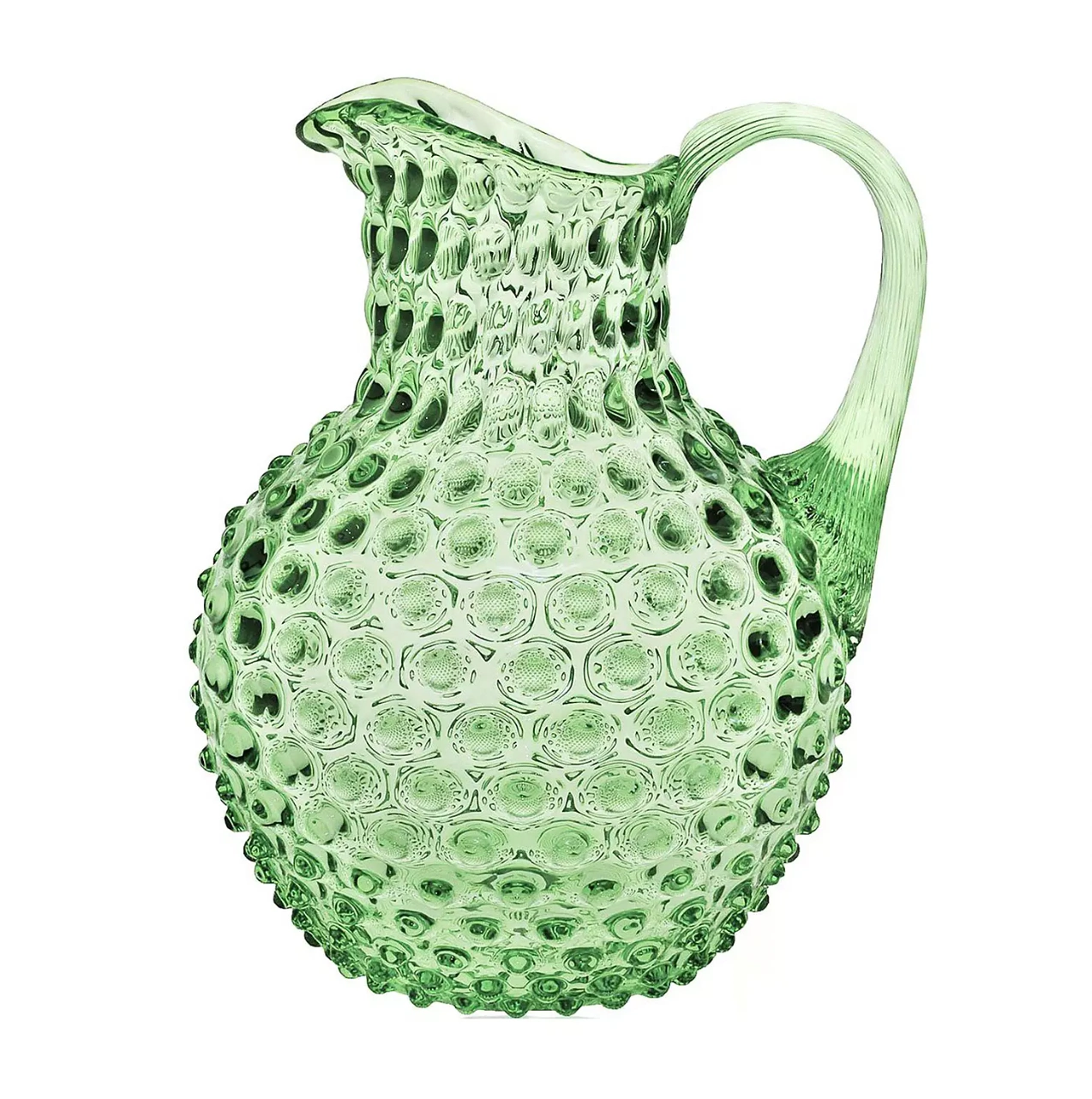 Light Green Hobnail Jug, Klimchi, €109, Brown Thomas 