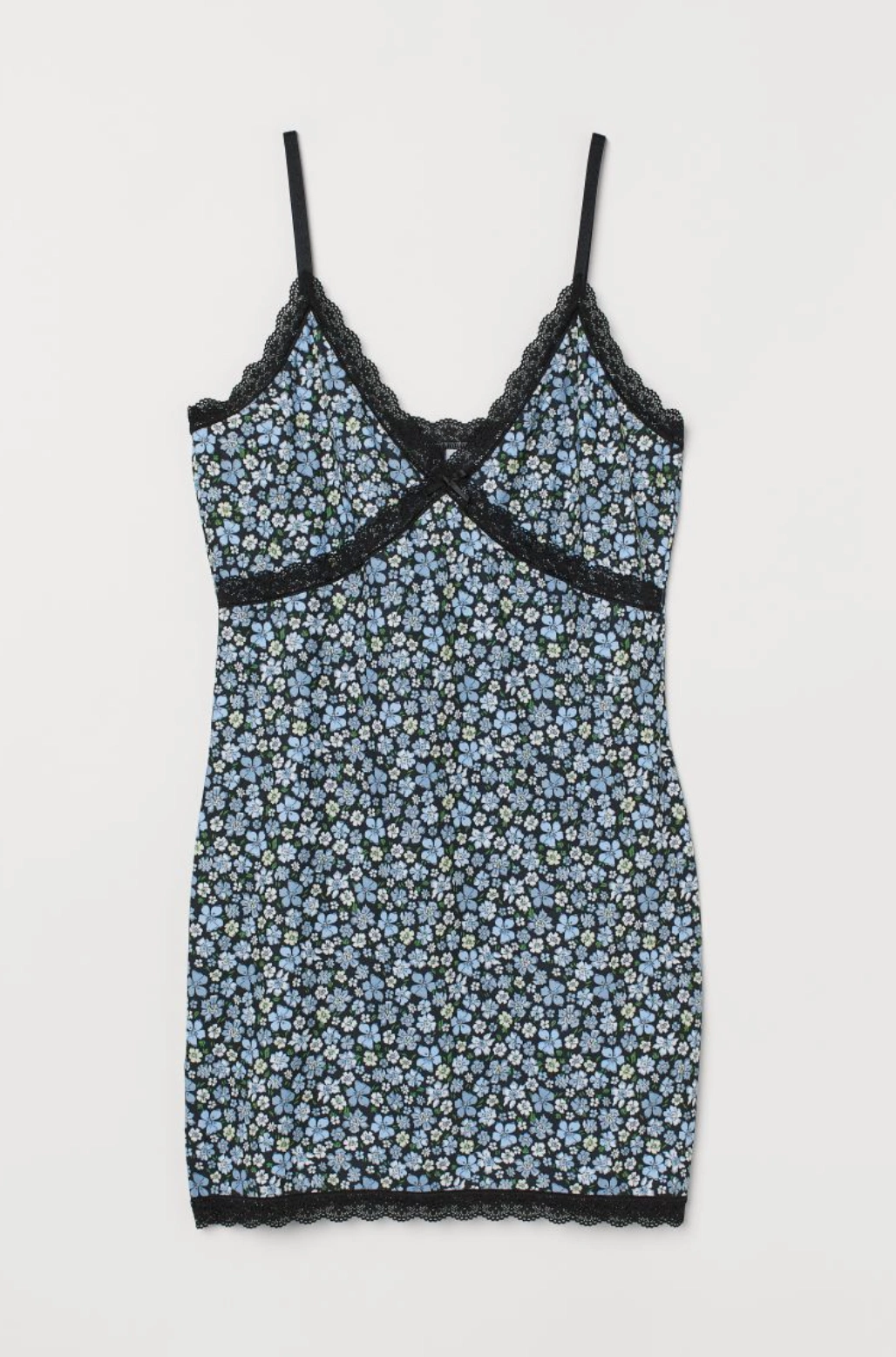 H&M+ Lace-trimmed Dress, €4, H&M