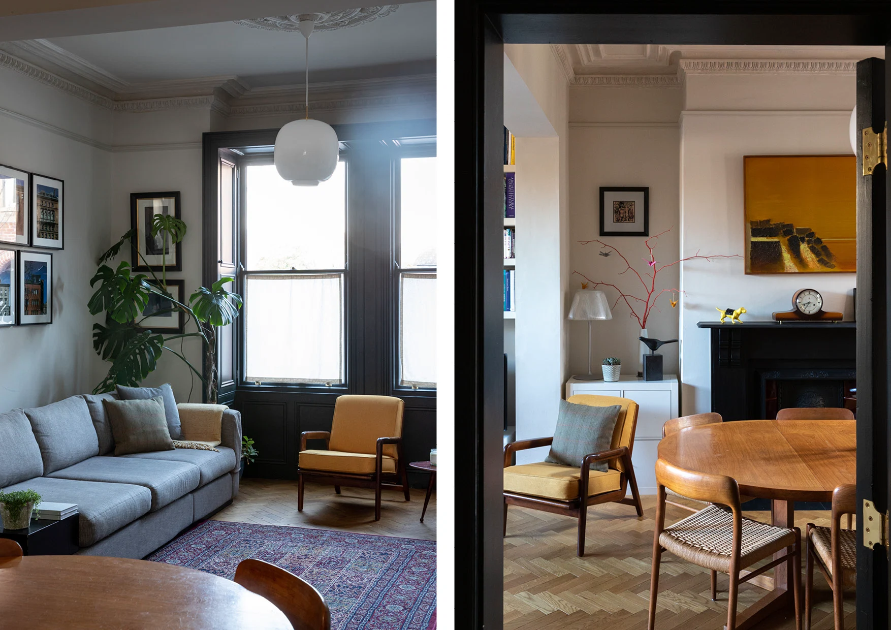 An architect couple’s savvy design eye turned this run-down Edwardian redbrick into a spacious family home