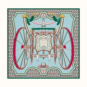 Les Roues de Phaeton shawl, €1,000 at hermes.com