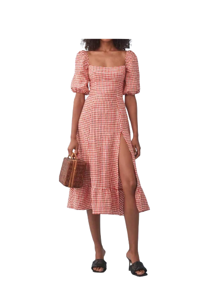 Reformation Belgium Linen Dress, rent from €69.99 , Rag Revolution