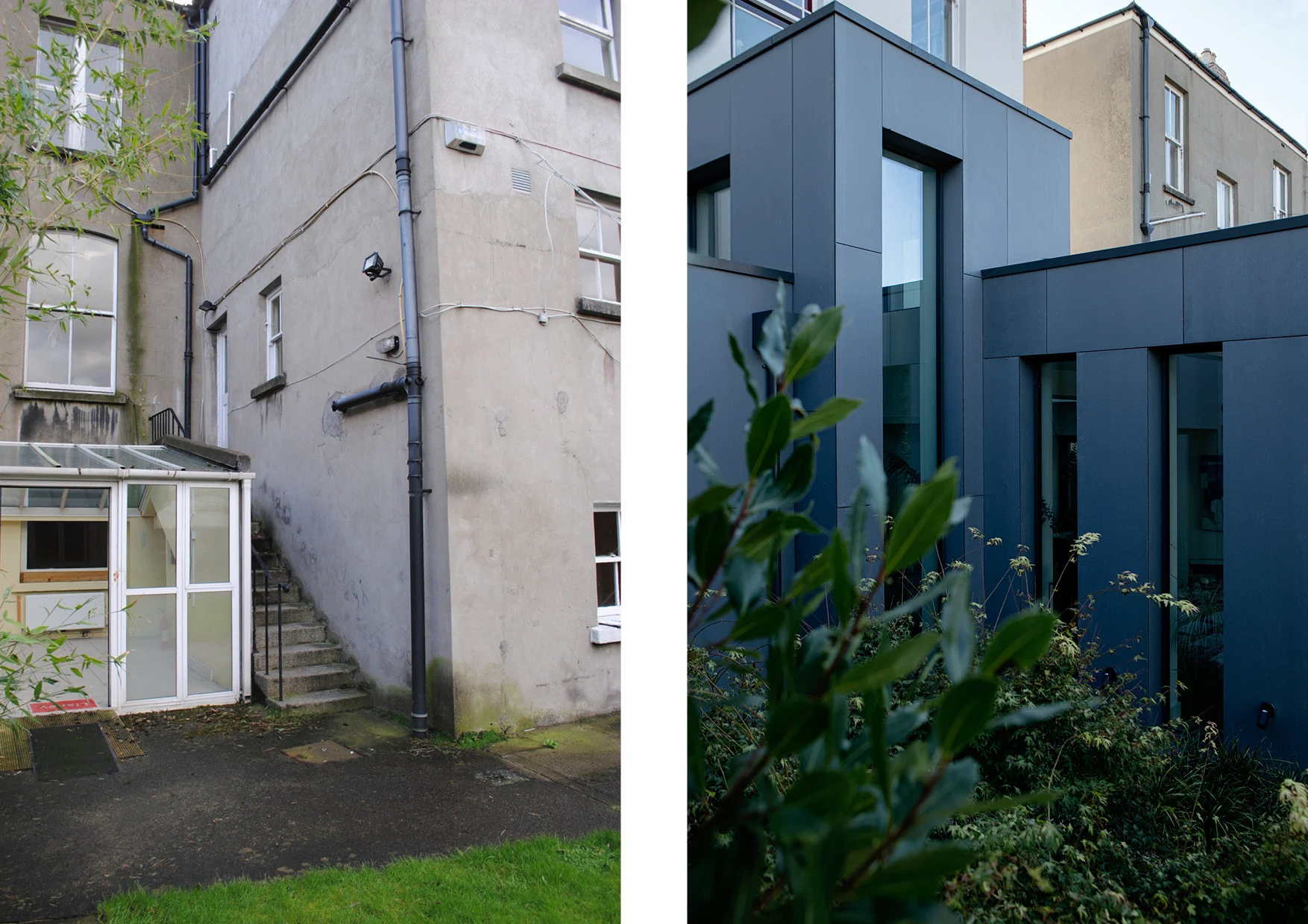 Victorian restoration Dublin before exterior