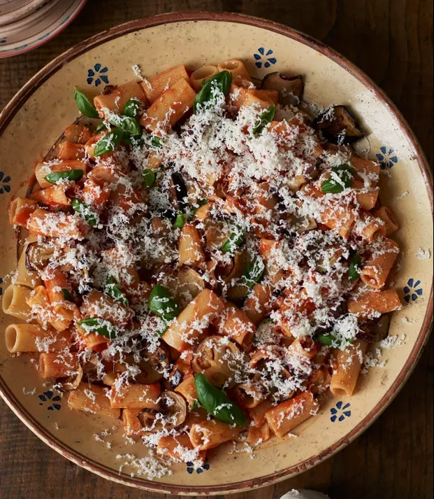 Supper Club: Ricotta and aubergine pasta