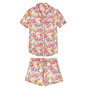 Wolf & Badger Flower Bed Cotton Short Pyjama Set, €167