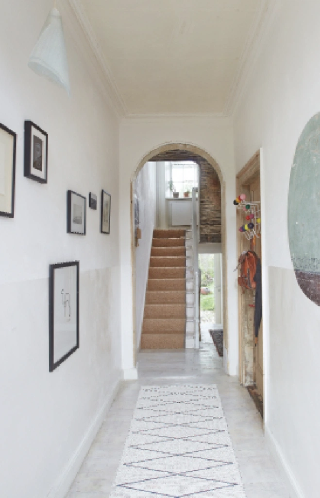 Period renovation Dublin hallway
