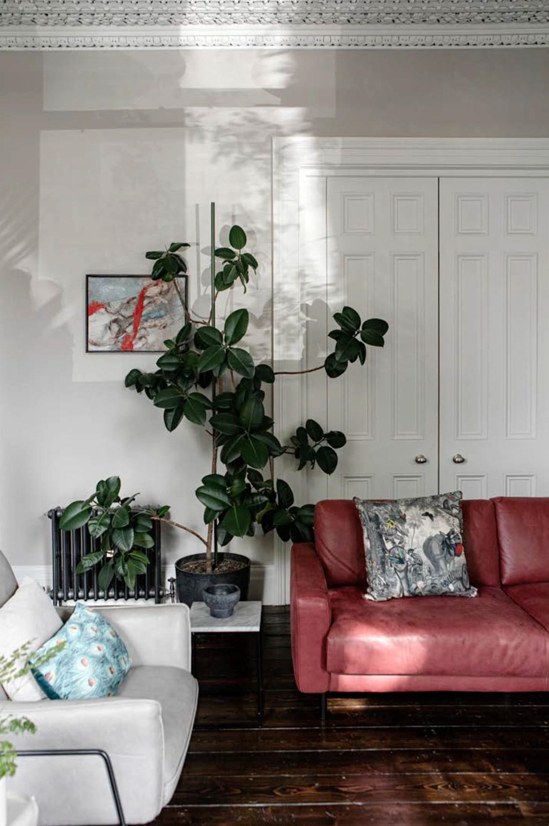 Victorian restoration Dublin living room