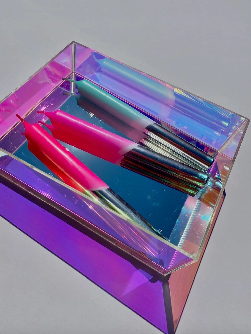 Dip Dye candles, €20, April and the Bear