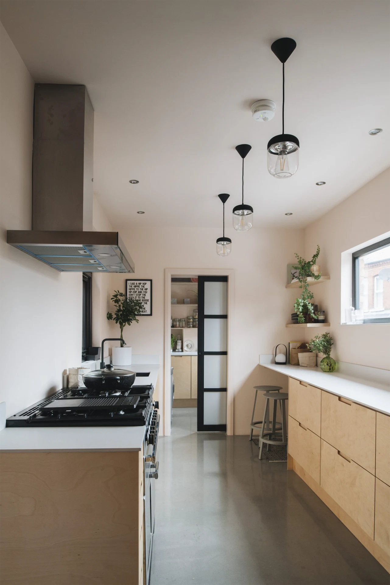 Belfast Victorian renovation kitchen