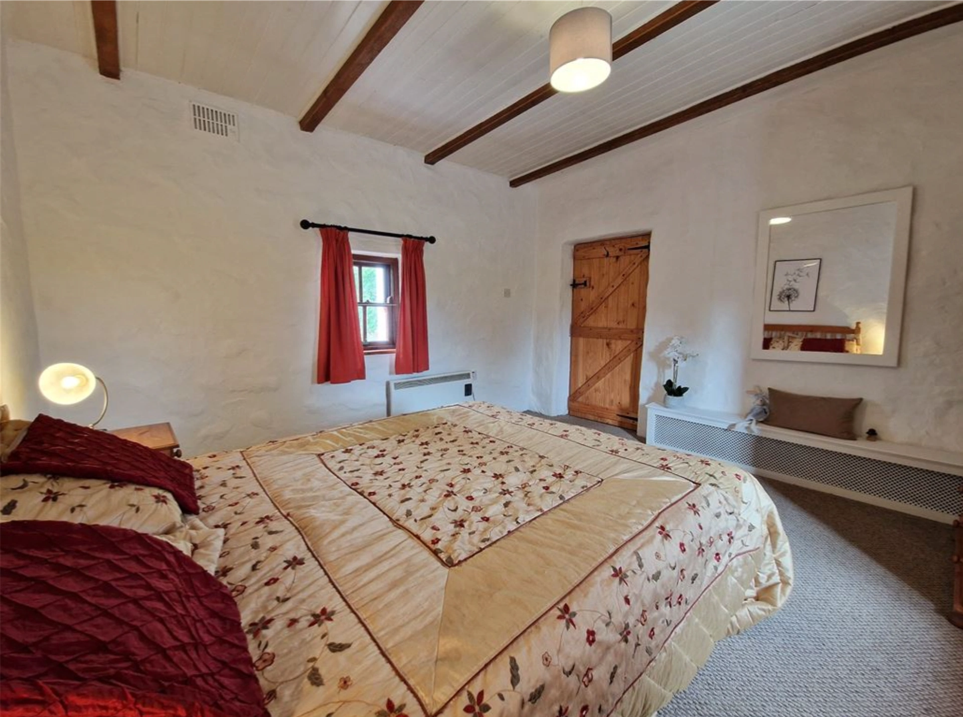 Mayo thatched cottage bedroom