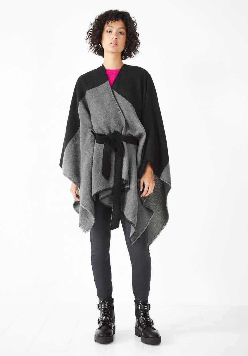 Beadle Poncho, €77, Hush Clothin