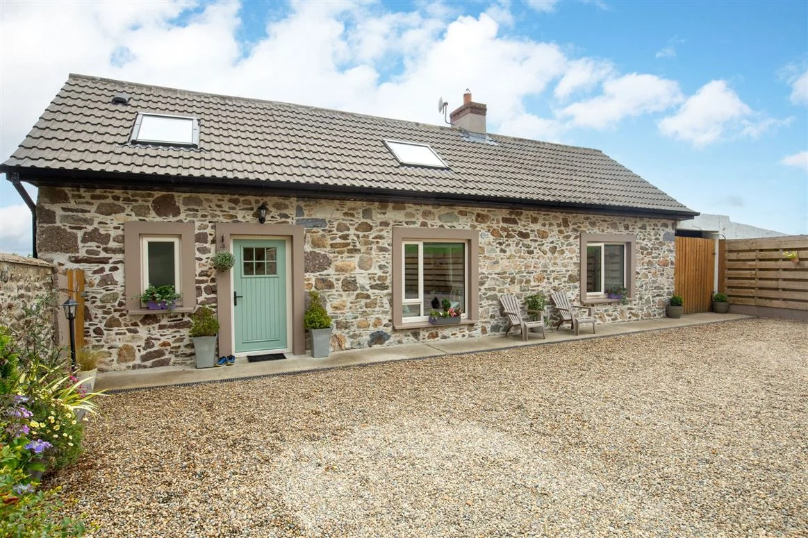 Charming, yet surprisingly modern: This quaint stone cottage is on the market for €299,000