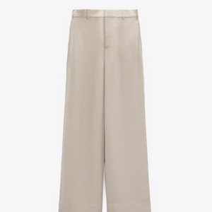 Flowing Wide-Leg Trousers, €49.95, Zara