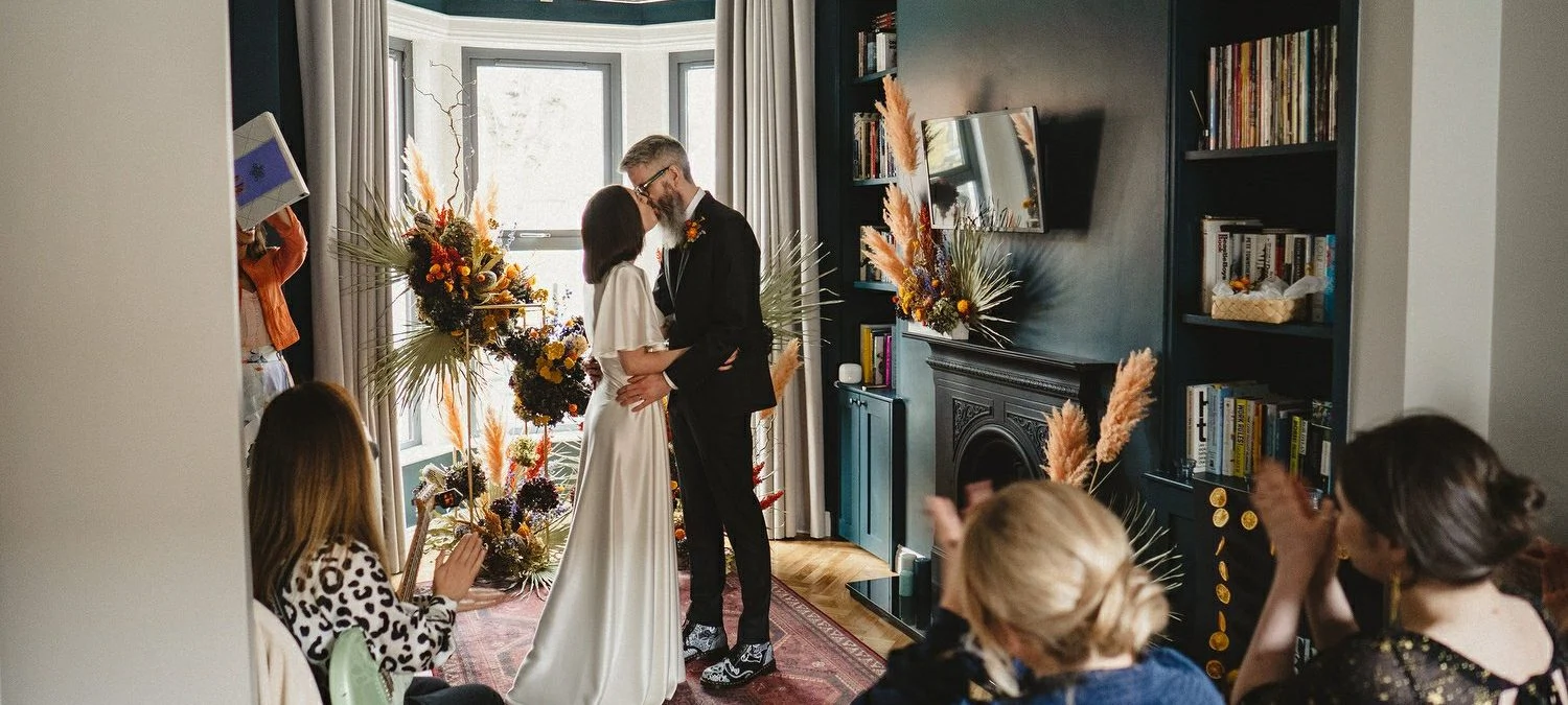 Real Weddings: Chris and Kathryn’s at-home wedding in Belfast