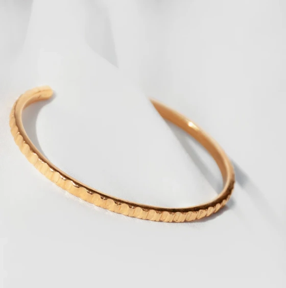 Pavé Open Bangle, €105