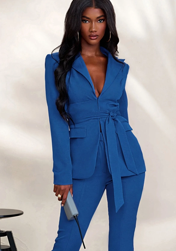 Electric Blue Tailored Blazer, €113, Club L