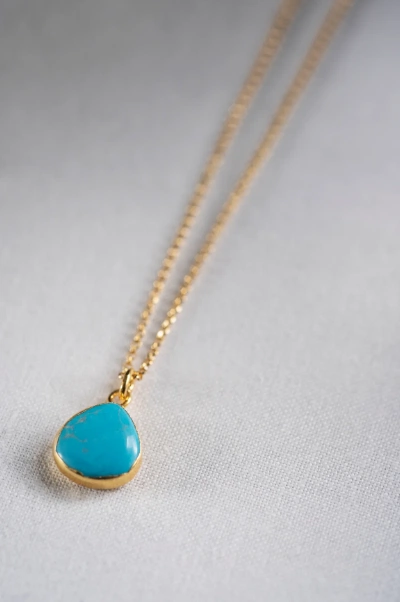 Turquoise Howlite Necklace, €55