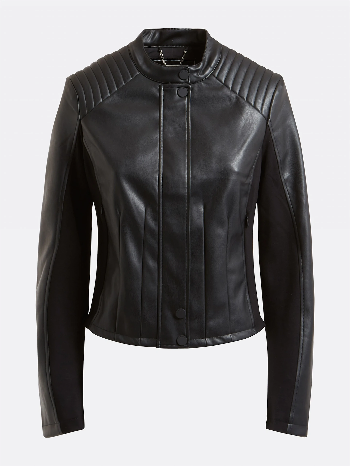 Faux Leather Jacket, €140, Guess