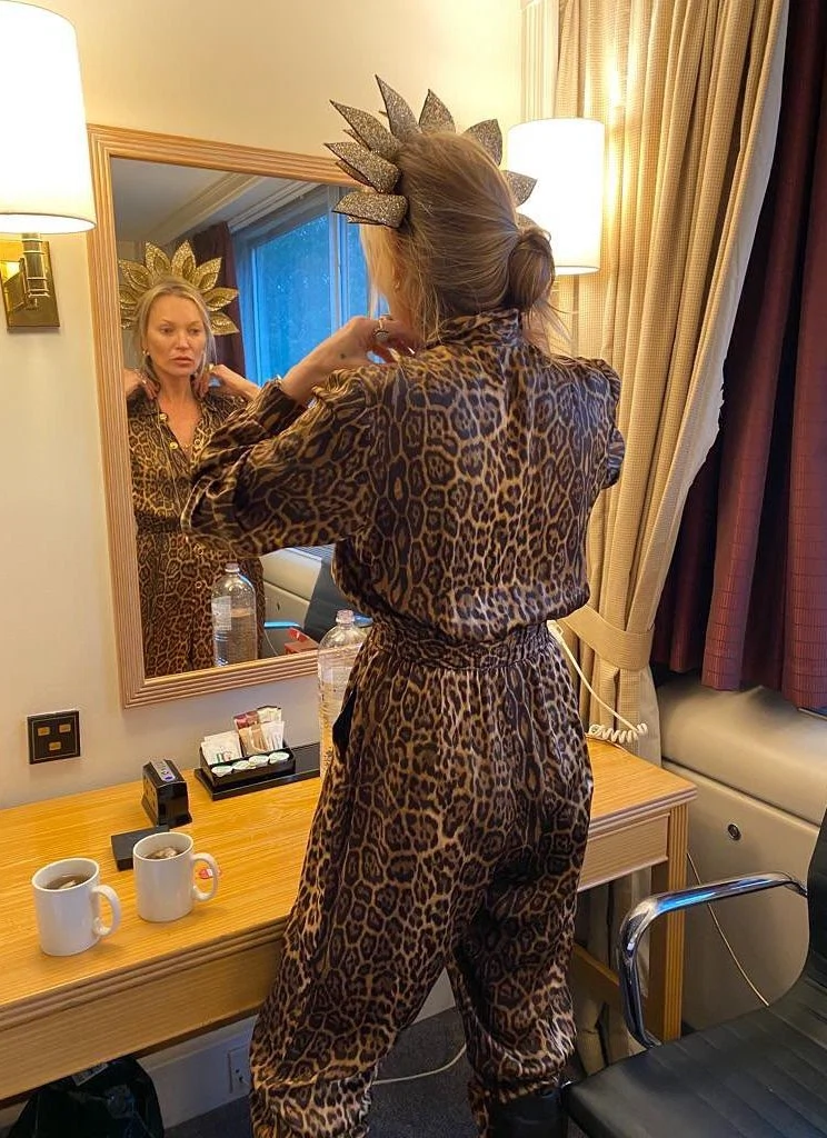 Show us your spots: Kate Moss’ love for leopard print continues