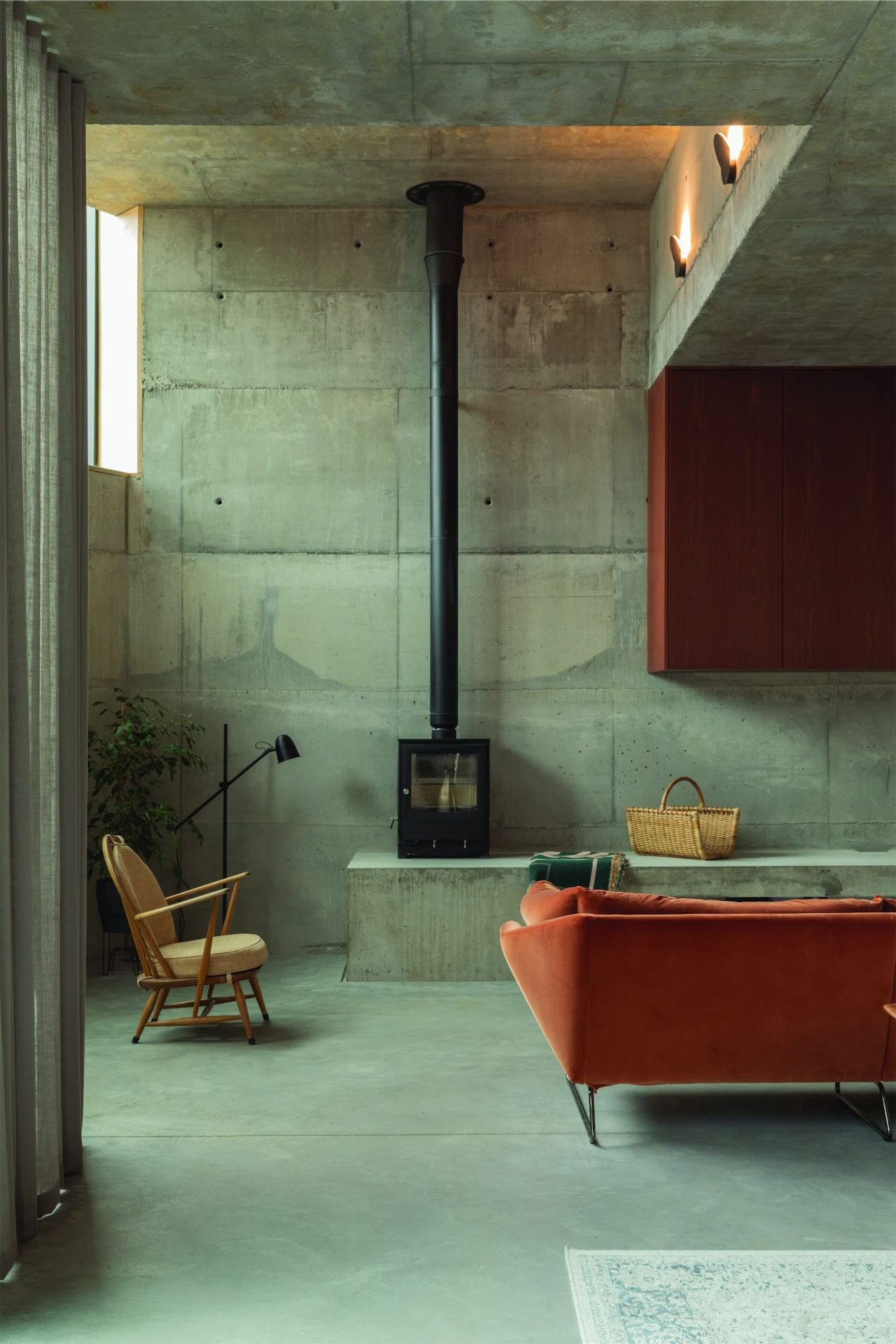 Inside interior designer Stephanie O’Sullivan’s concrete Dublin 7 home