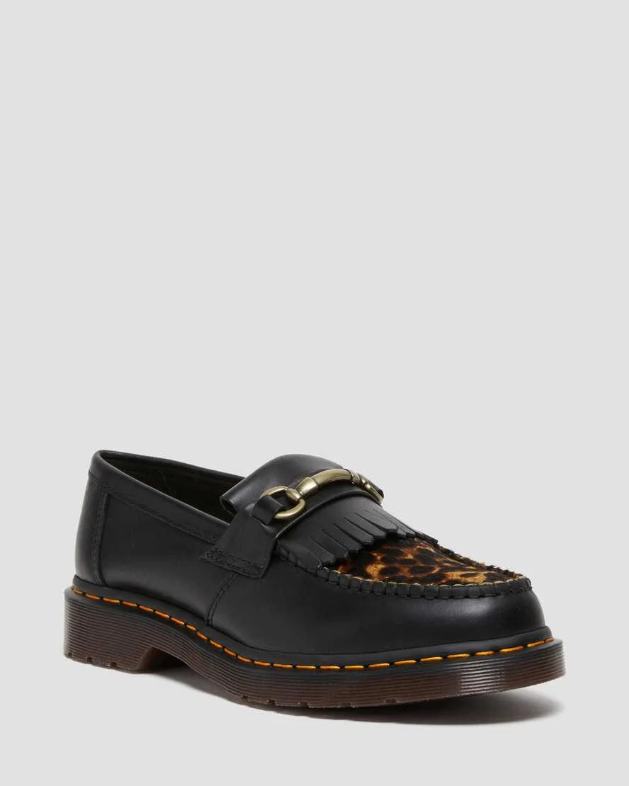Adrian Snaffle Leopard Kiltie Loafers, €199, Dr Marten