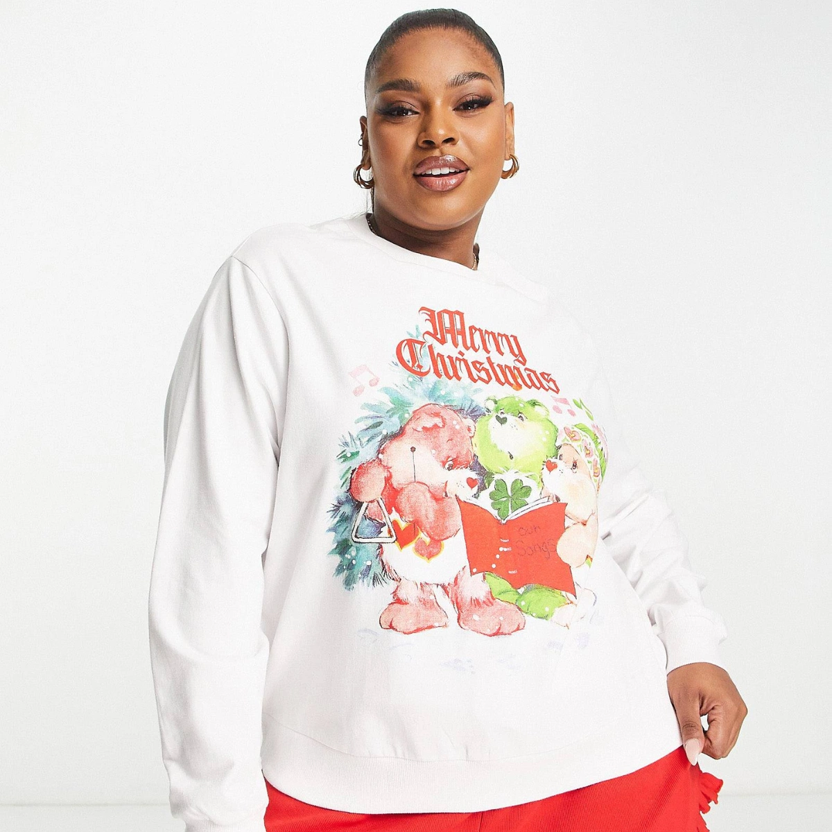 Christmas Care Bears Carols Sweat & Short Pyjama Set, €17.50