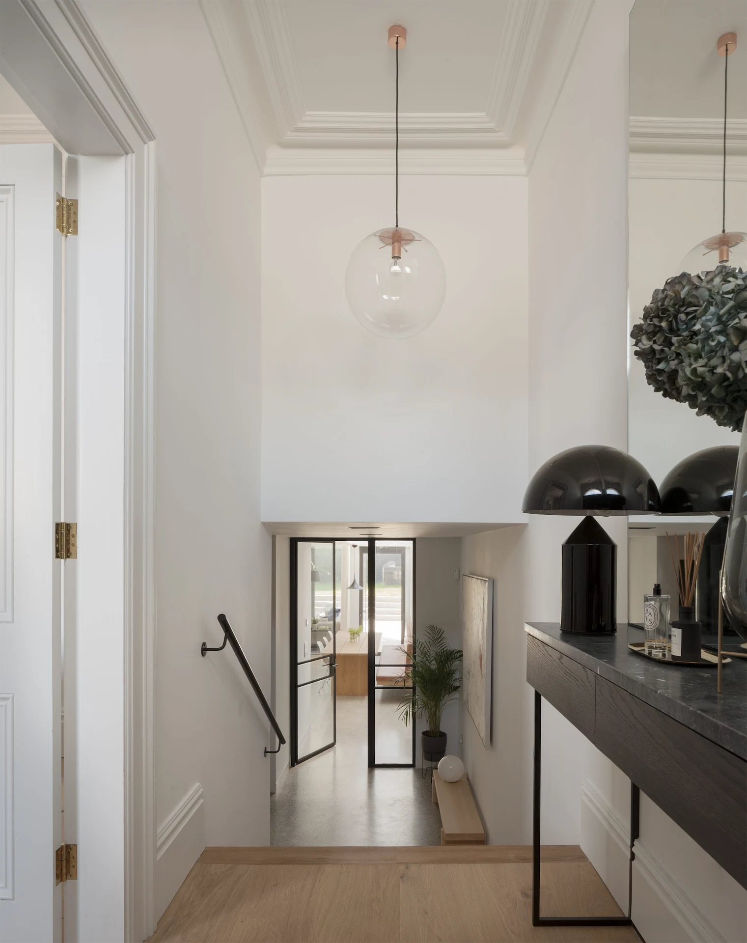 Dublin 4 renovation LUCA Architects hallway
