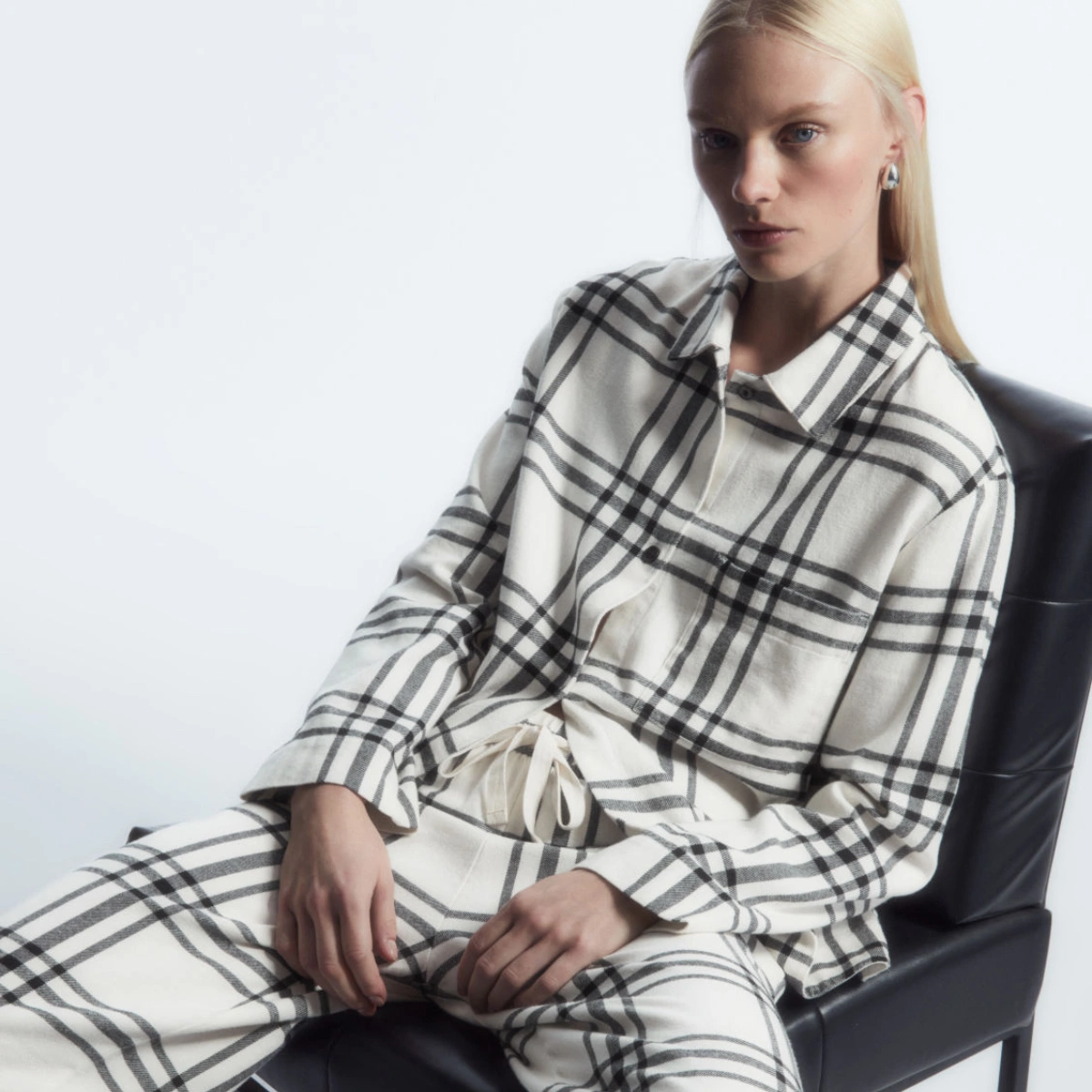 Checked Flannel Pyjama Set, €99