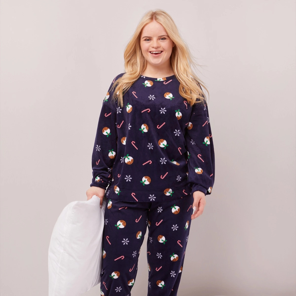 Velvet Touch Pyjamas Set, €15