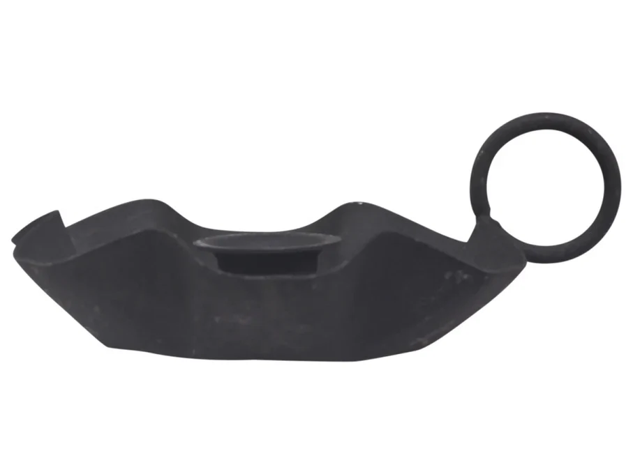 Black Taper Candlestick Holder, €6.99, Stone + Beige