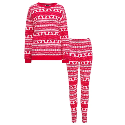 Fairisle Cotton Jersey Pyjama Set, €50