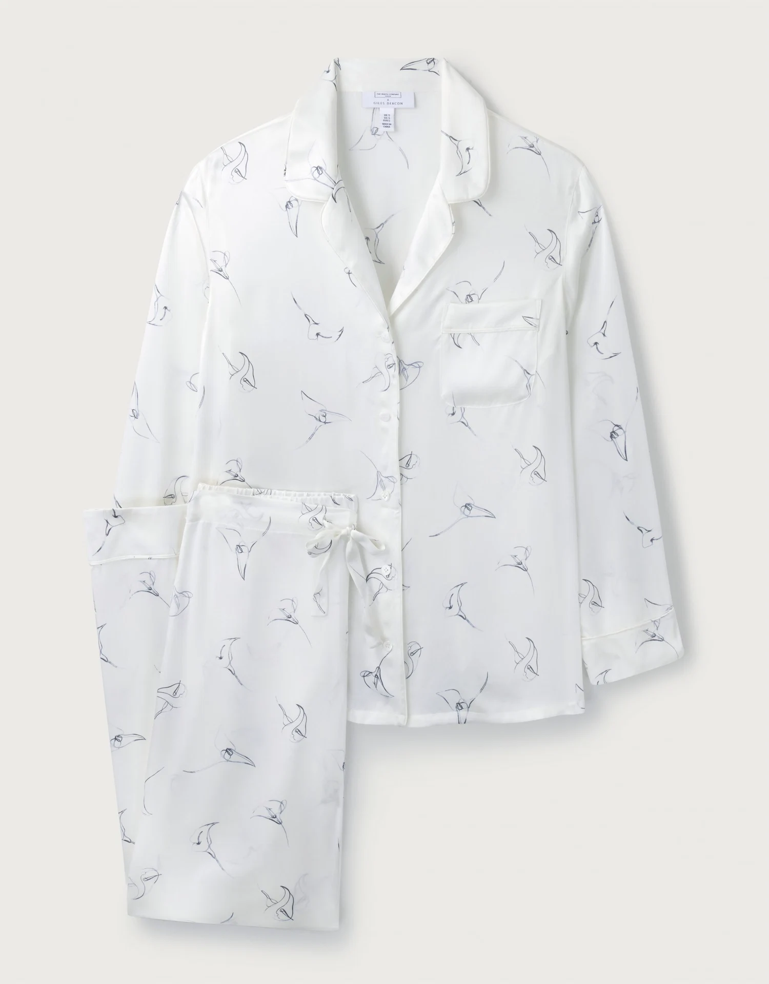 Giles Deacon Floral-Print Jersey Pyjama Set, €117