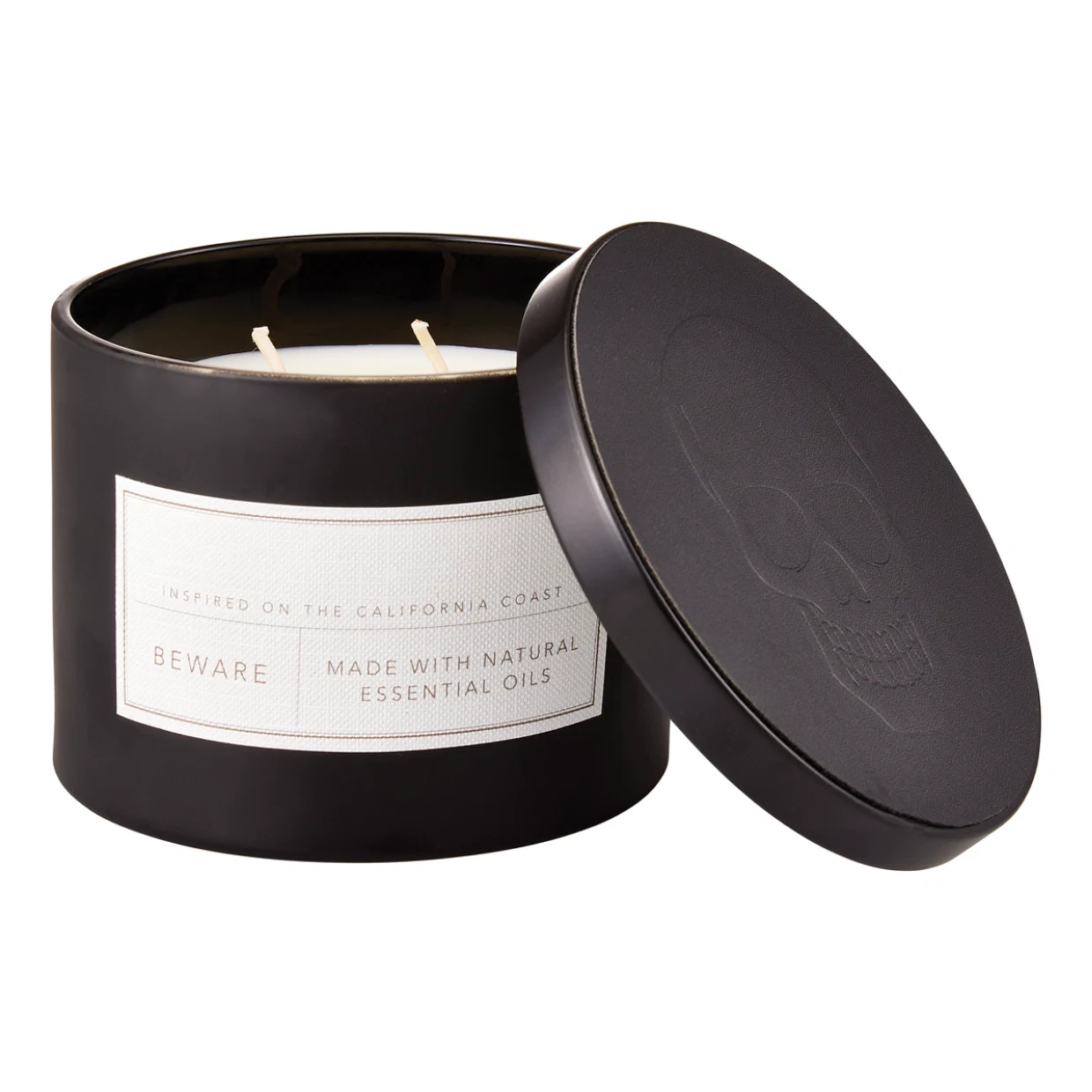Candle with lid, €11.99