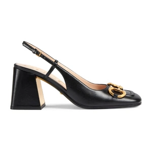 Gucci Mid-heel Slingback With Horsebit, €690