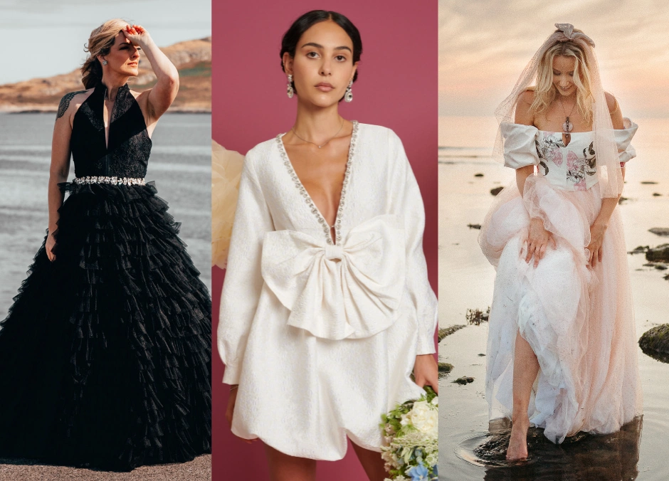 5 gorgeous bridal collections for the non-traditional bride