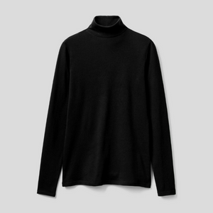 Long Sleeve T-Shirt With High Neck, €25.95, Benetton